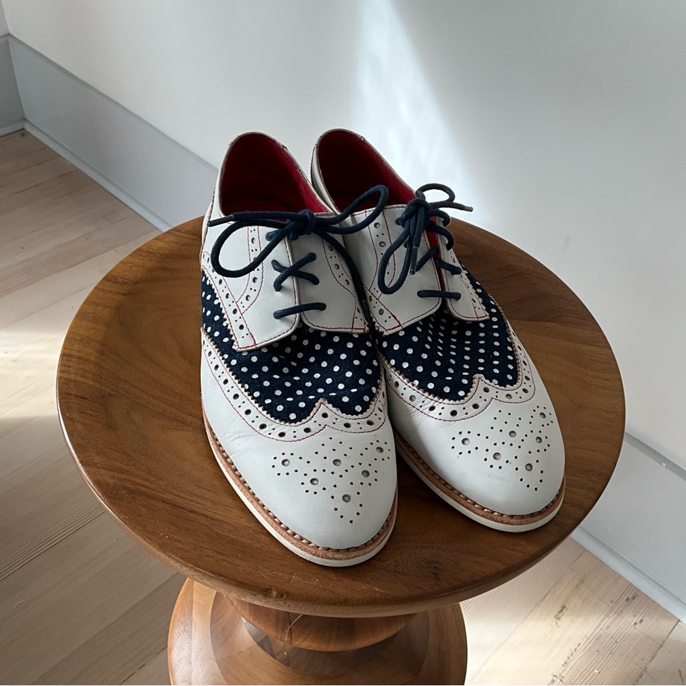 COPY - Polka Dot Brogue Women’s Shoe from Johnston & Murphy